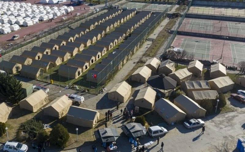 NATO ölkələri Türkiyəyə çadırlar GÖNDƏRDİ