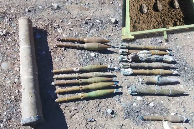 Ermənilərin qoyub qaçdıqları idarəolunan raket sistemi aşkarlandı