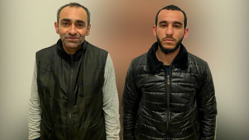 Sərnişin avtobuslarında cibgirlik edən və silah gəzdirən şəxslər saxlanıldı - VİDEO