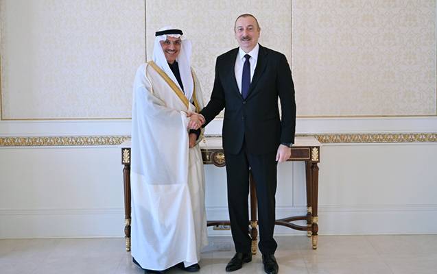 Prezident İslam İnkişaf Bankı qrupunun prezidentini qəbul etdi - FOTOLAR