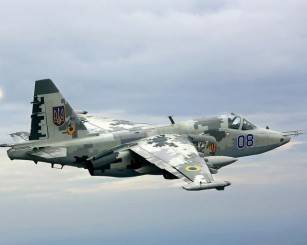 Ukrayna rusların Su-25-ni məhv etdi