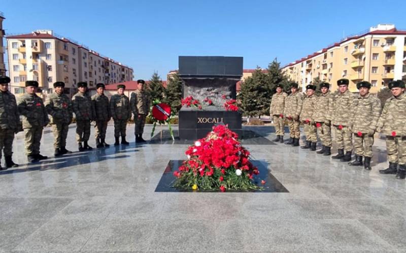 MN Xocalı soyqırımı ilə bağlı silsilə tədbirlər keçirdi - FOTOLAR/VİDEO