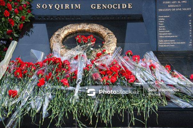 Xocalı soyqırımı qurbanlarının xatirəsi yad edilir - VİDEO
