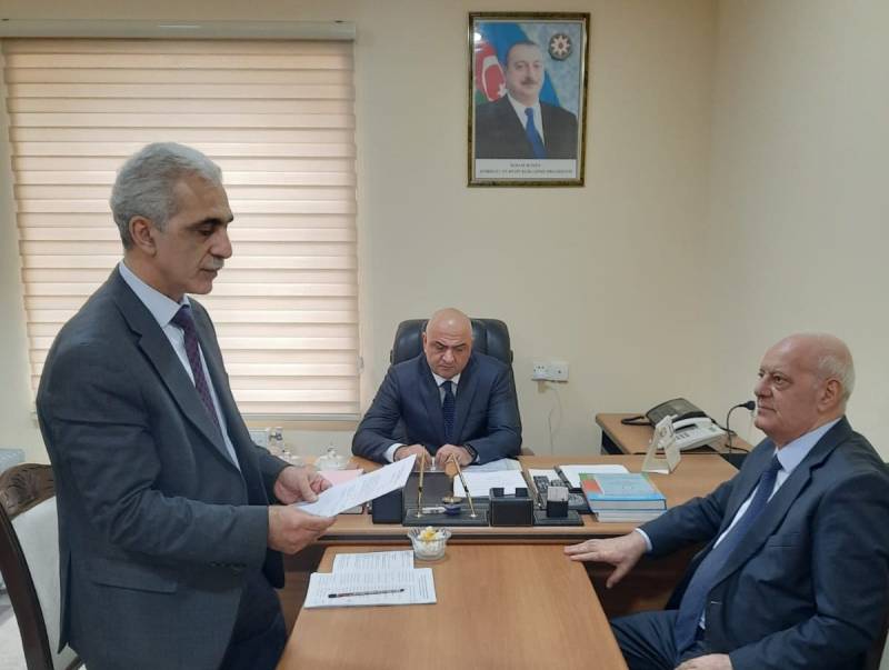 Azərbaycan Dəmiryolçularının Müstəqil Həmkarlar İttifaqına yeni sədr seçildi - FOTO