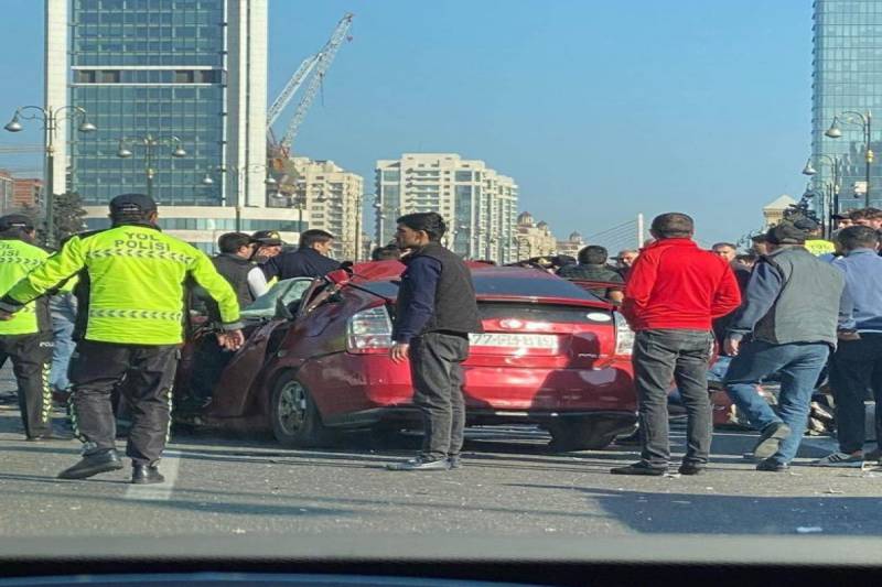 Bakıda 5 nəfərin ölümünə səbəb olan dəhşətli qəzanın TƏFƏRRÜATI - VİDEO