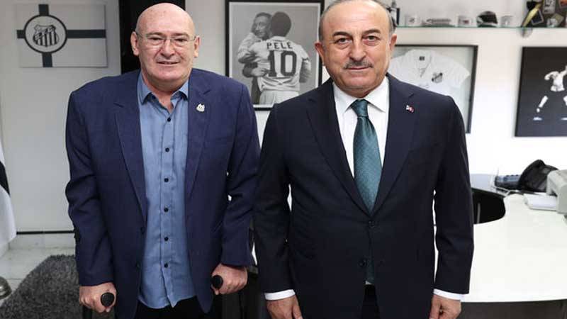 Çavuşoğlu Pelenin vida mərasiminə qatıldı - FOTO