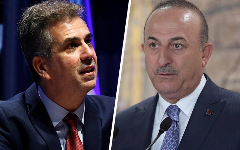 Çavuşoğlu israilli həmkarı ilə telefonla DANIŞDI