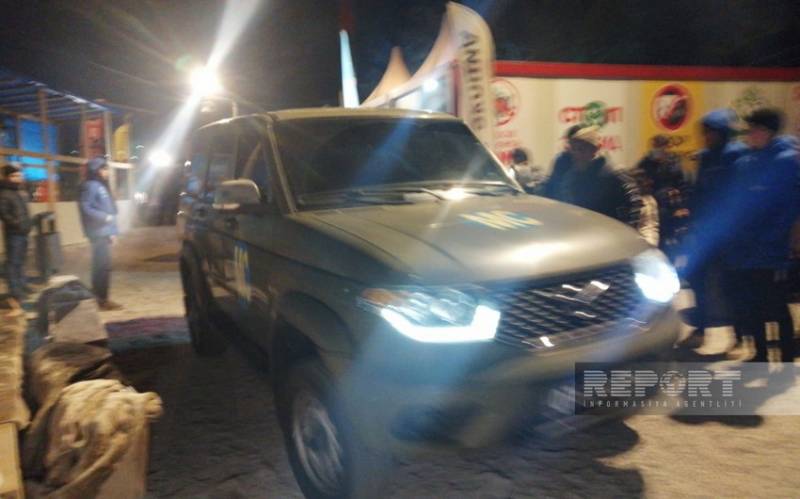 Bu gün sülhməramlıların Laçına gedən maşınlarının sayı 21-ə ÇATDI