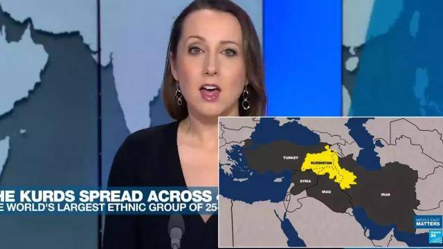 Fransa Türkiyə ərazisini “qondarma Kürdüstan” kimi göstərdi
