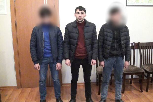 Tovuzda narkokuryerlik edən şəxslər TUTULDULAR - FOTOLAR