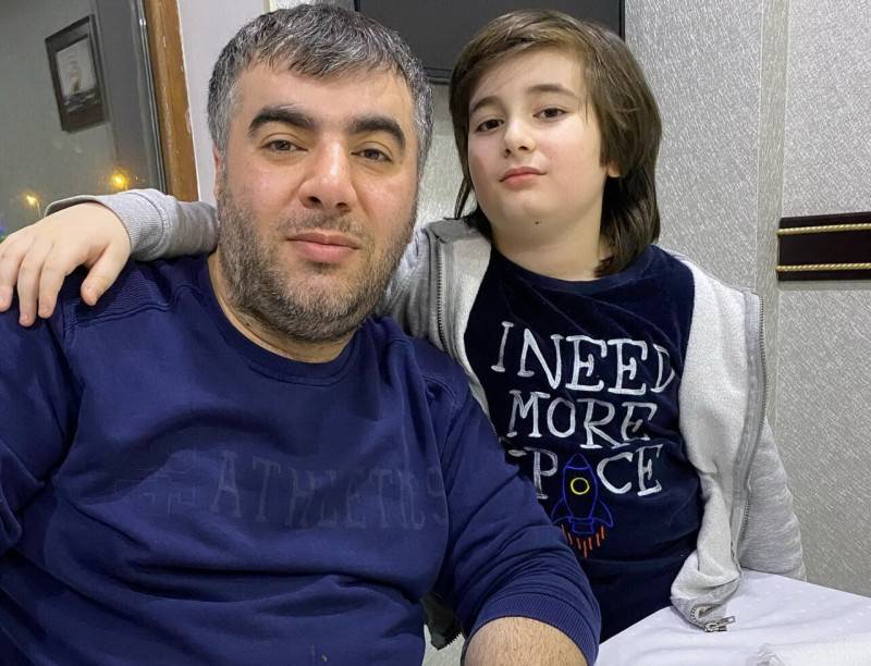 \"Atamın bu vəziyyətindən istifadə edənlərə ar olsun!\" - Rəşad Dağlının oğlu (FOTO)
