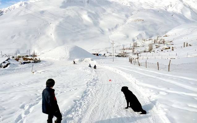 Bu rayona 30 sm qar yağıb - FAKTİKİ HAVA