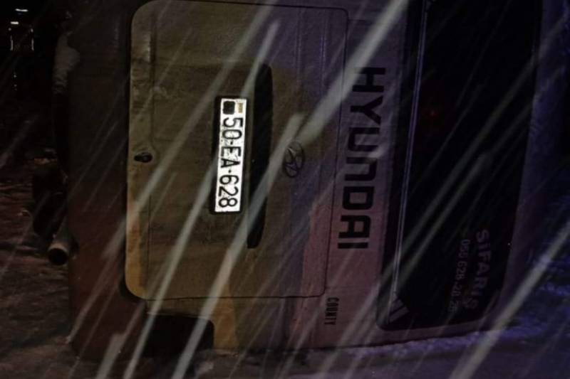 Qubadan Bakıya gələn avtobus aşdı - RƏSMİ (VİDEO)