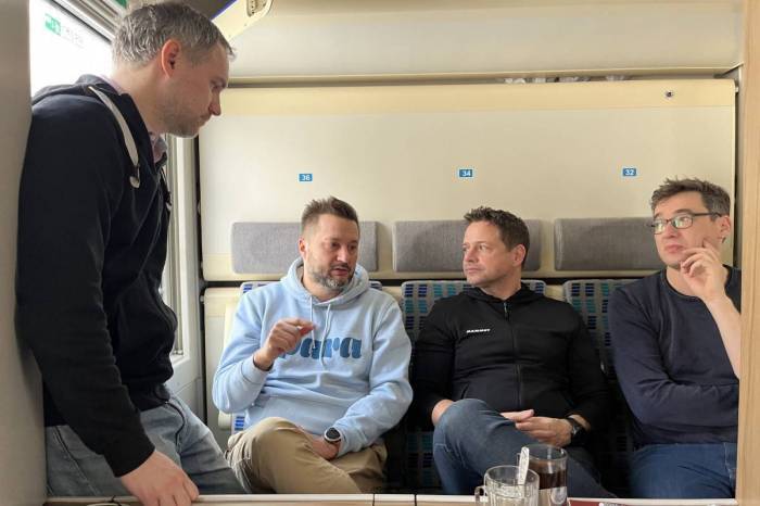 Avropanın 4 paytaxtının meri Kiyevə gəldi