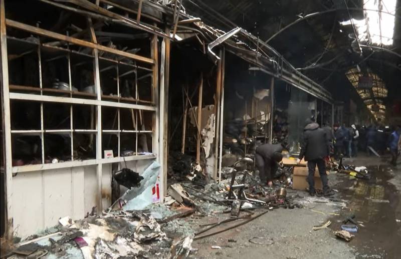 Sədərək Ticarət Mərkəzinin yandırılma səbəbi məlum oldu - VİDEO