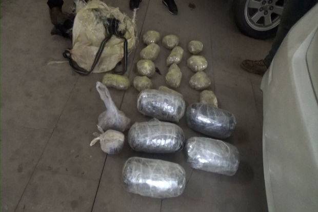 Ölkəyə külli miqdarda narkotik keçirən şəxs tutuldu - FOTO/VİDEO