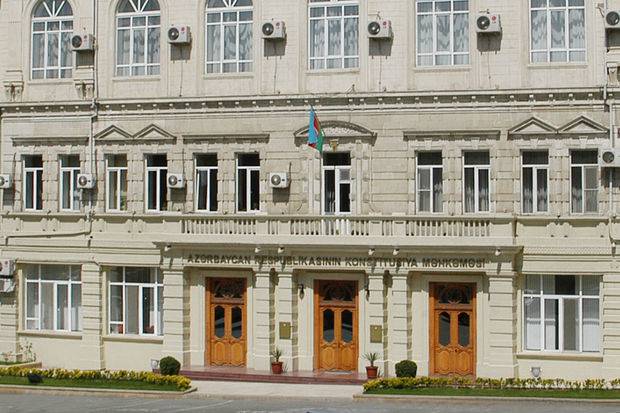 Konstitusiya Məhkəməsi bəzi məhkəmə mübahisələrilə bağlı qərarını AÇIQLADI
