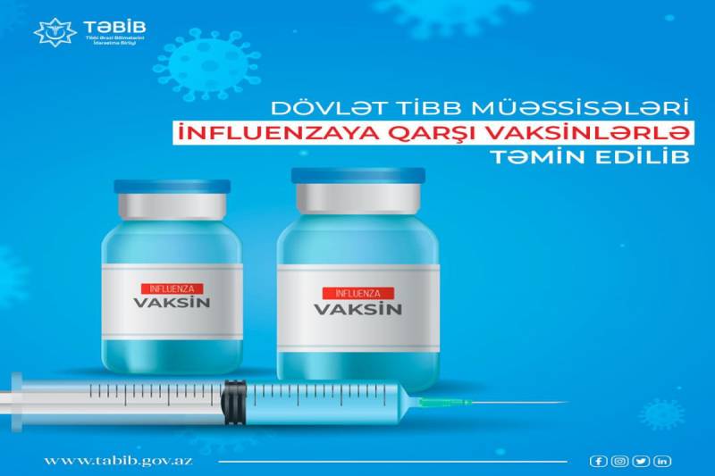 Dövlət tibb müəssisələri vaksinlə təmin EDİLDİ