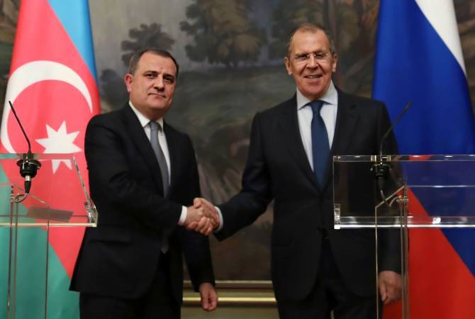 Lavrov Ceyhun Bayramovla Laçın yolunu müzakirə etdi