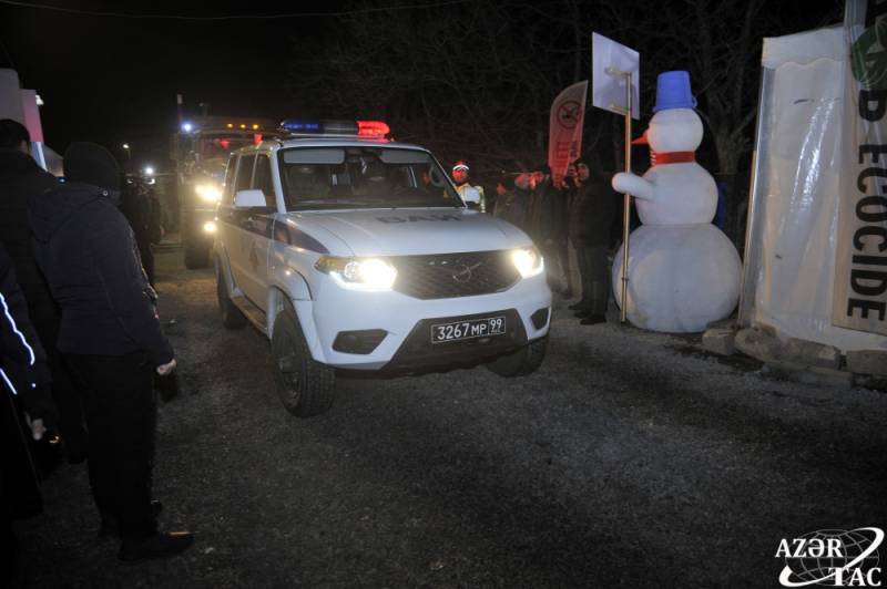 26 erməni Laçın yolundan keçərək Xankəndiyə getdi