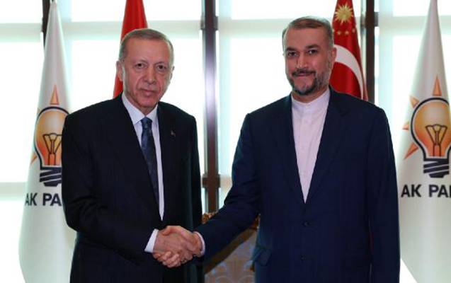 Ərdoğan İran XİN rəhbərini qəbul etdi