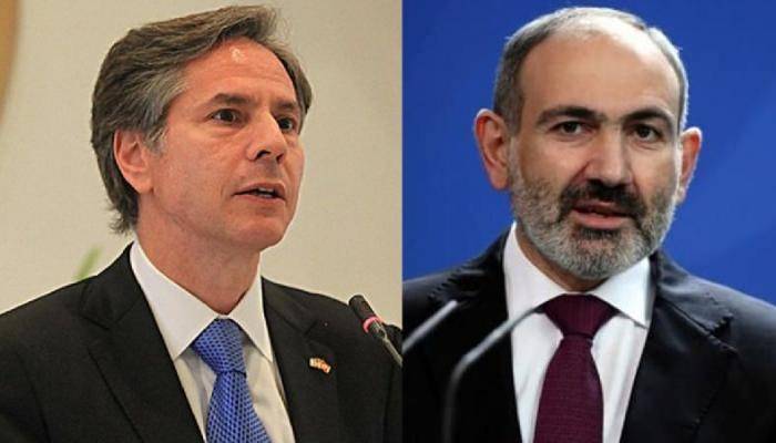 Paşinyan və Blinkenlə Laçın dəhlizini müzakirə etdi