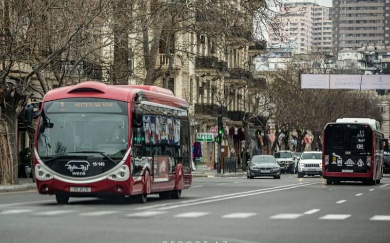 Bakıda bu avtobusların hərəkəti məhdudlaşdırıldı - SİYAHI