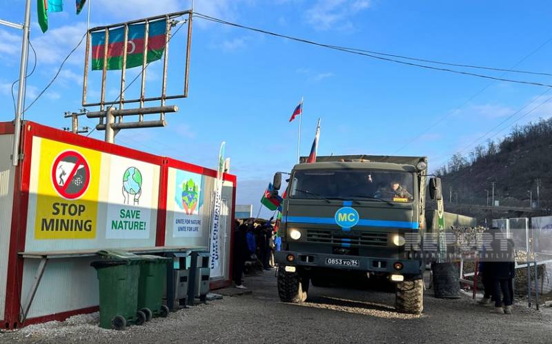 Xankəndi - Laçın yolundan daha 48 maşın keçdi