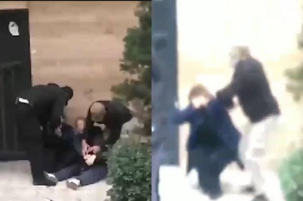 İranda hicabsız qadınlara qarşı zorakılıq edildi - VİDEO