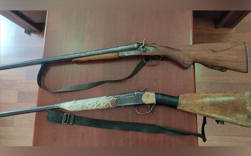 Zərdabda qanunsuz silahlar götürüldü