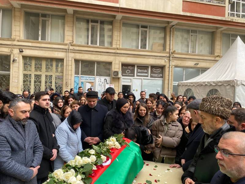 Şəhid Orxan Əsgərovla vida mərasimi keçirildi - VİDEO