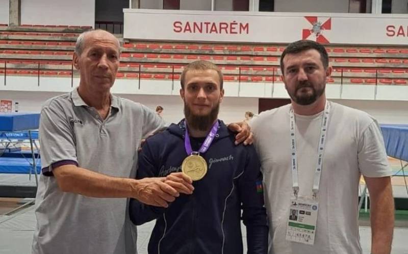 Azərbaycan gimnastı dünya kubokunda qızıl medal qazandı