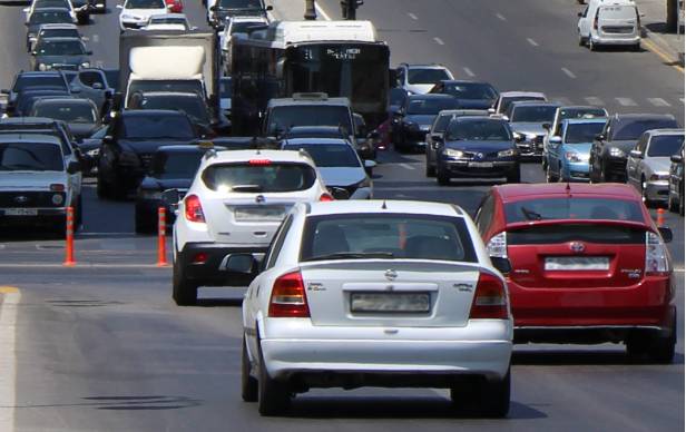 Bakıda bu yollarda sıxlıq var - SİYAHI