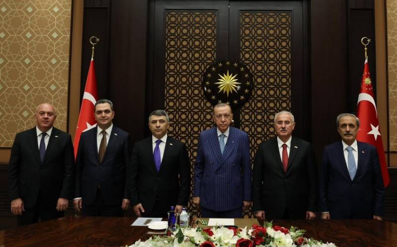 Ərdoğan Azərbaycan Ali Məhkəməsinin sədrini qəbul etdi