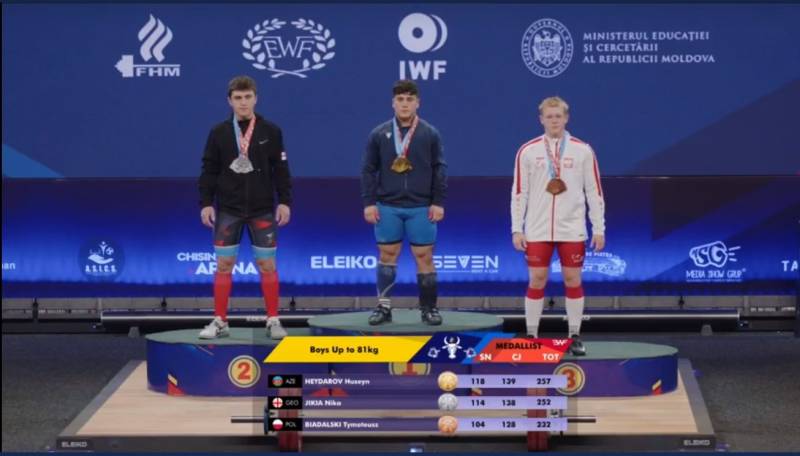 Heydərovdan Avropa birinciliyində 3 qızıl medal