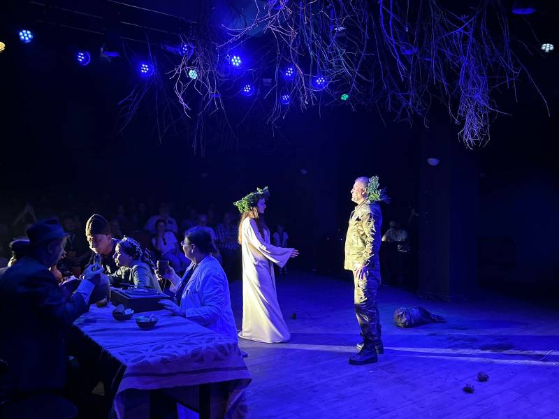 Milli Teatrın tamaşası beynəlxalq festivalda böyük maraqla qarşılandı - FOTOLAR