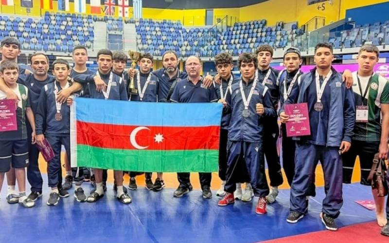 Azərbaycanın sərbəst güləşçiləri Avropa çempionatında yeni rekorda imza atdı