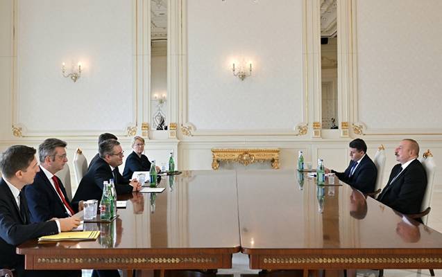 Prezident qəbul keçirdi 