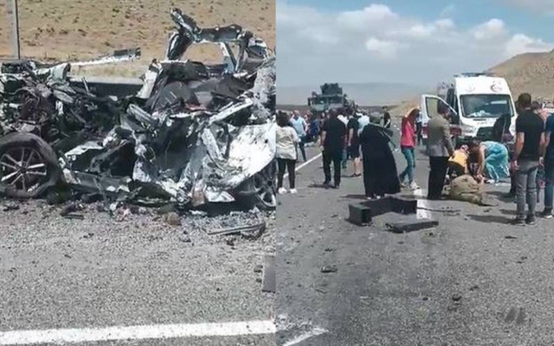 Türkiyədə hərbçiləri daşıyan maşın qəzaya düşdü: Ölən və çoxlu sayda yaralanan var - FOTO