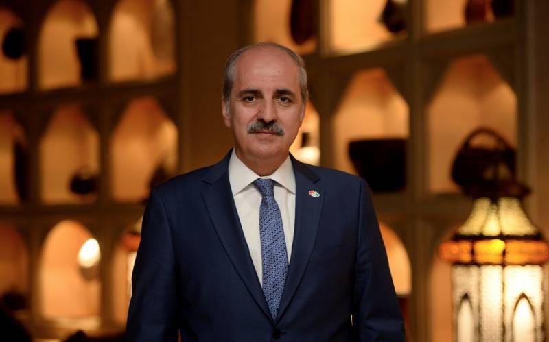 Kurtulmuş Bakıda TÜRKPA-nın binası ilə tanış oldu