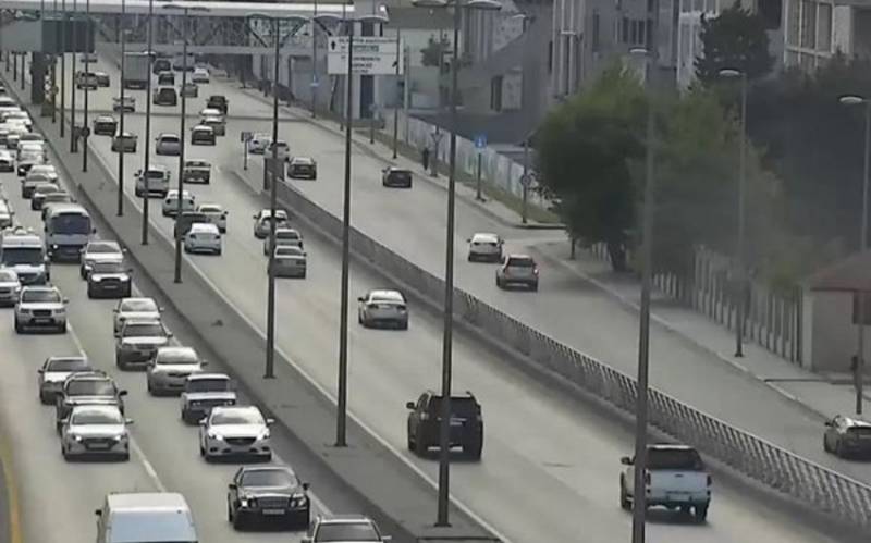 Bakıda bu yollarda tıxac var - SİYAHI