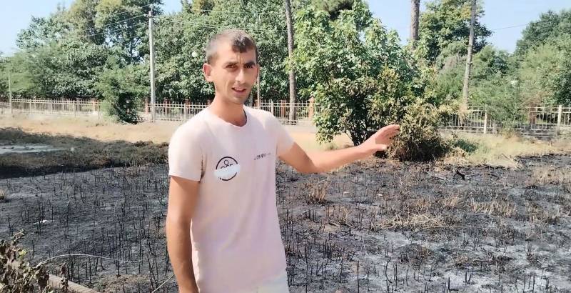 Masallıda yanğın törətməkdə şübhəli bilinən şəxs müəyyən edilib - VİDEO