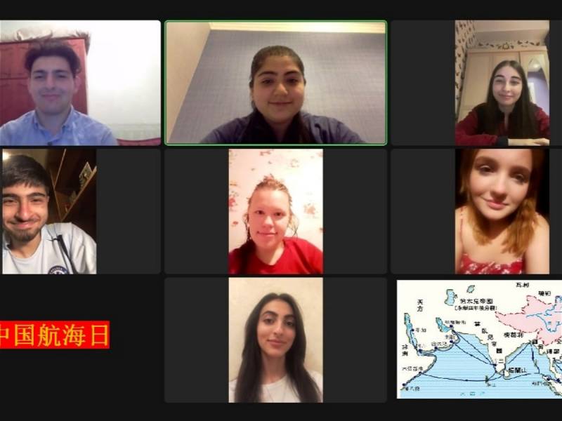 ADU-nun Konfutsi İnstitutunda “Dəniz İpək Yolu” mövzusunda mühazirə keçirildi