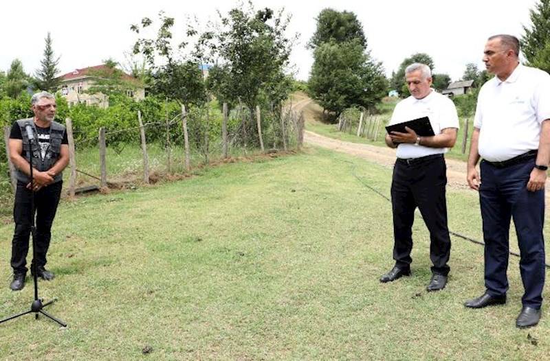 Səlivə kəndinin sakinləri abonentliyin bir addımlığında - FOTOLAR