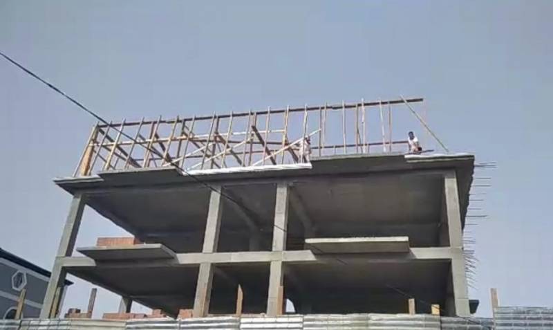 Sabunçuda qanunsuz tikintinin qarşısı alınıb - VİDEO