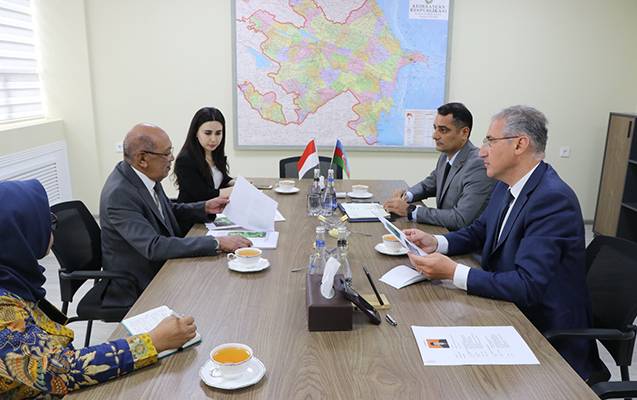 Muxtar Babayev İndoneziyanın Azərbaycandakı səfiri ilə GÖRÜŞDÜ