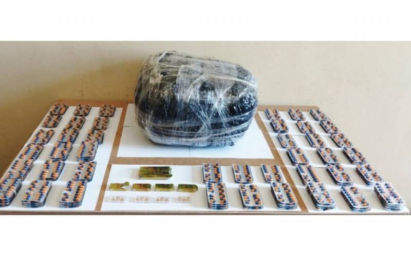 İrandan Azərbaycana narkotik keçirilməsinin qarşısı alındı - FOTO