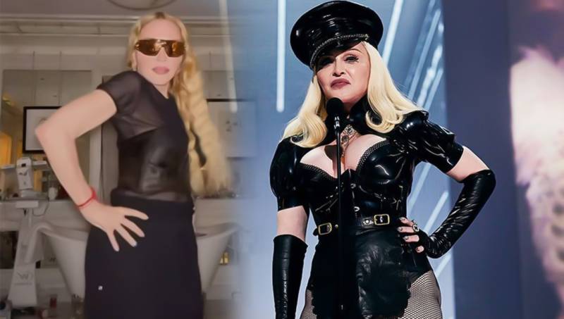 Rəqs videosunu paylaşan Madonna: \"Hərəkət edə bildiyim üçün şanslıyam\" - VİDEO