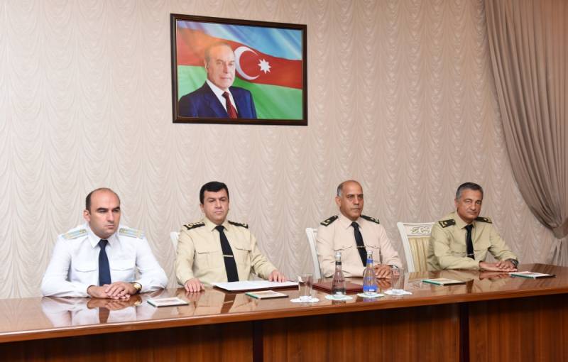 Hərbi Prokurorluq Daxili Qoşunlarla birgə Ulu Öndərin 100 illik yubileyi münasibətilə tədbir keçirdi - FOTOLAR