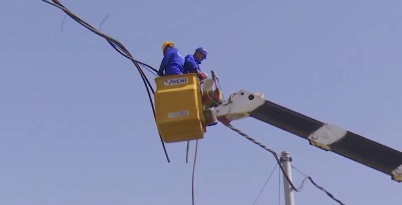 \"Azərişıq” ASC Kəlbəcərdə yenidənqurma işlərini davam etdirir - VİDEO